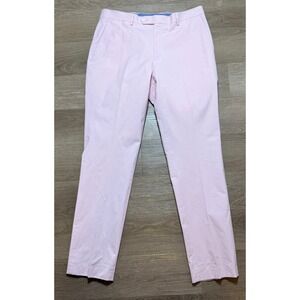 Tommy Hilfiger Pink Stretch Chino Pants 36x34 Preppy Golf Classic
